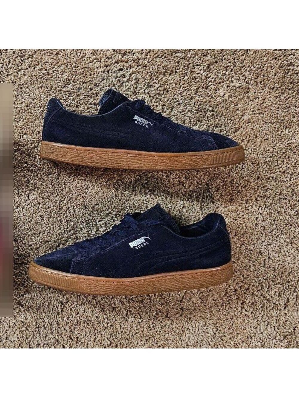 Puma Suede Emboss 'Peacoat Gum' - Men sz 9